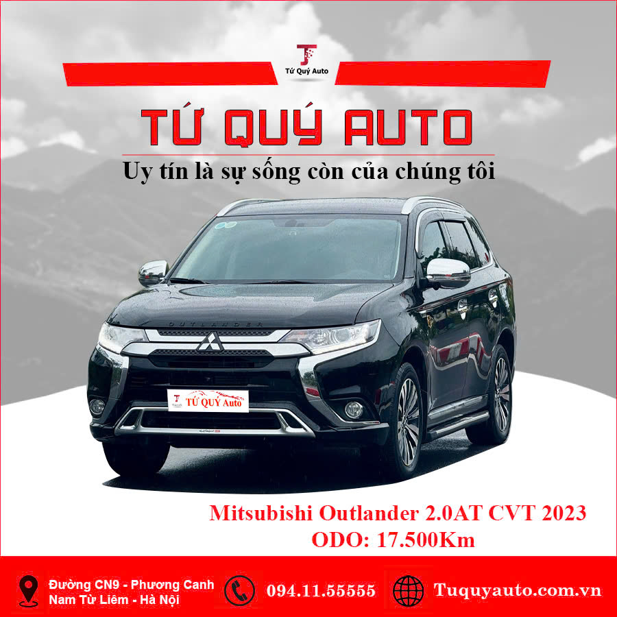 Xe Mitsubishi Outlander 2.0 CVT 2023 - Đen