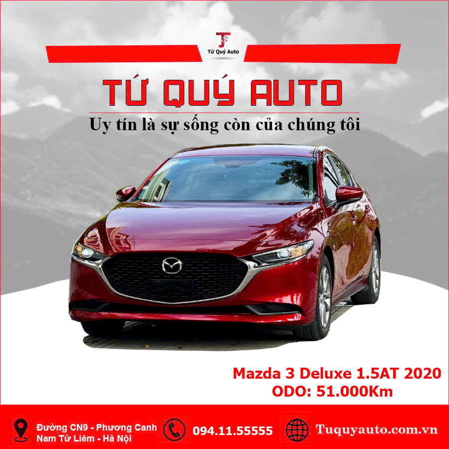 Xe Mazda 3 1.5L Deluxe 2020 - Đỏ