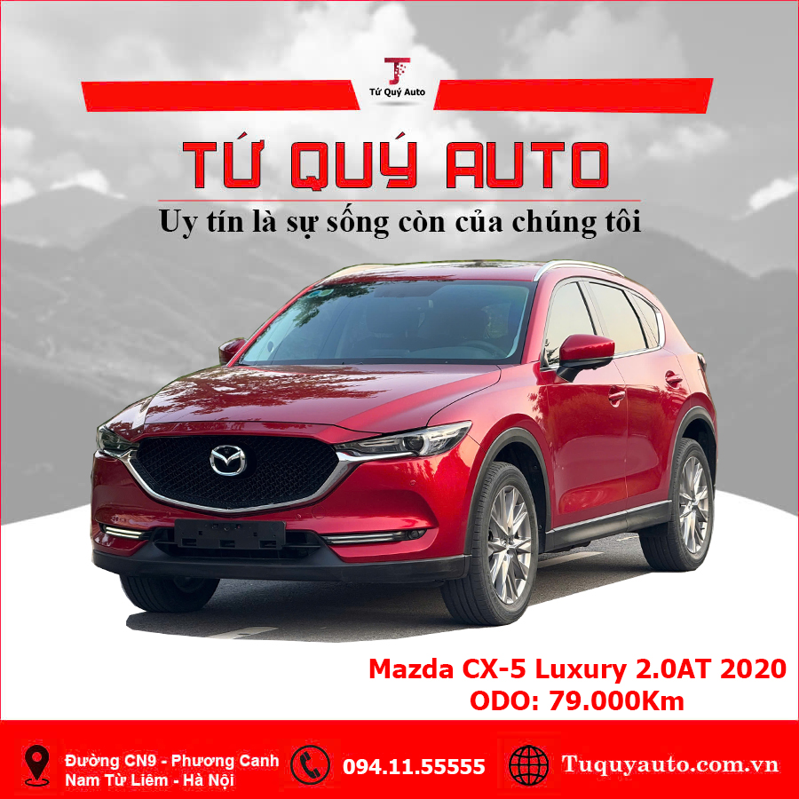Xe Mazda CX5 2.0 Luxury 2020 - Đỏ