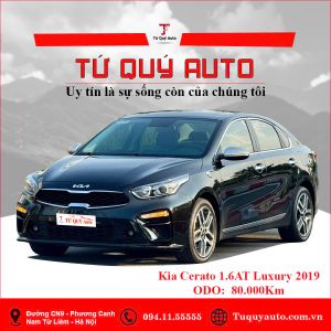 Xe Kia Cerato 1.6 AT Luxury 2019 - Đen