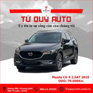 Xe Mazda CX5 2.5 AT 2WD 2019 - Đen