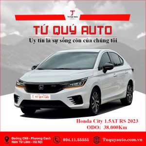 Xe Honda City RS 1.5 AT 2023 - Trắng