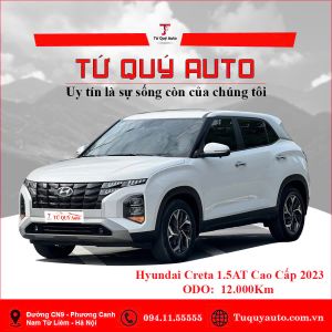 Xe Hyundai Creta Cao cấp 1.5 AT 2023 - Trắng