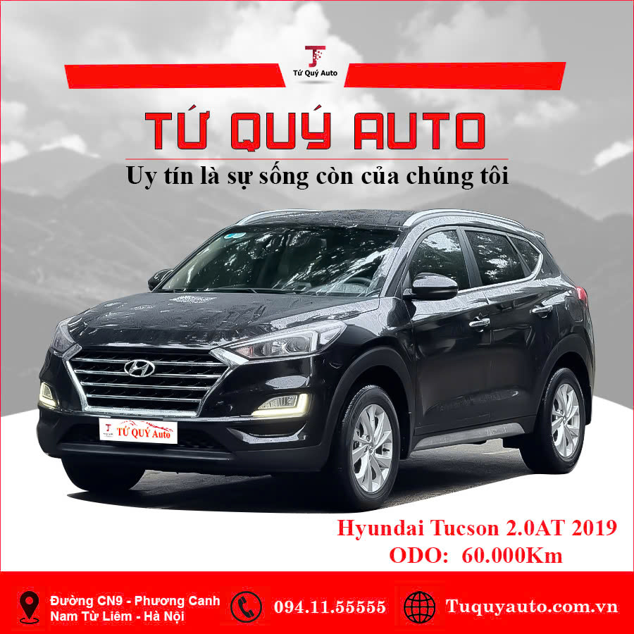 Xe Hyundai Tucson 2.0 AT 2019 - Đen
