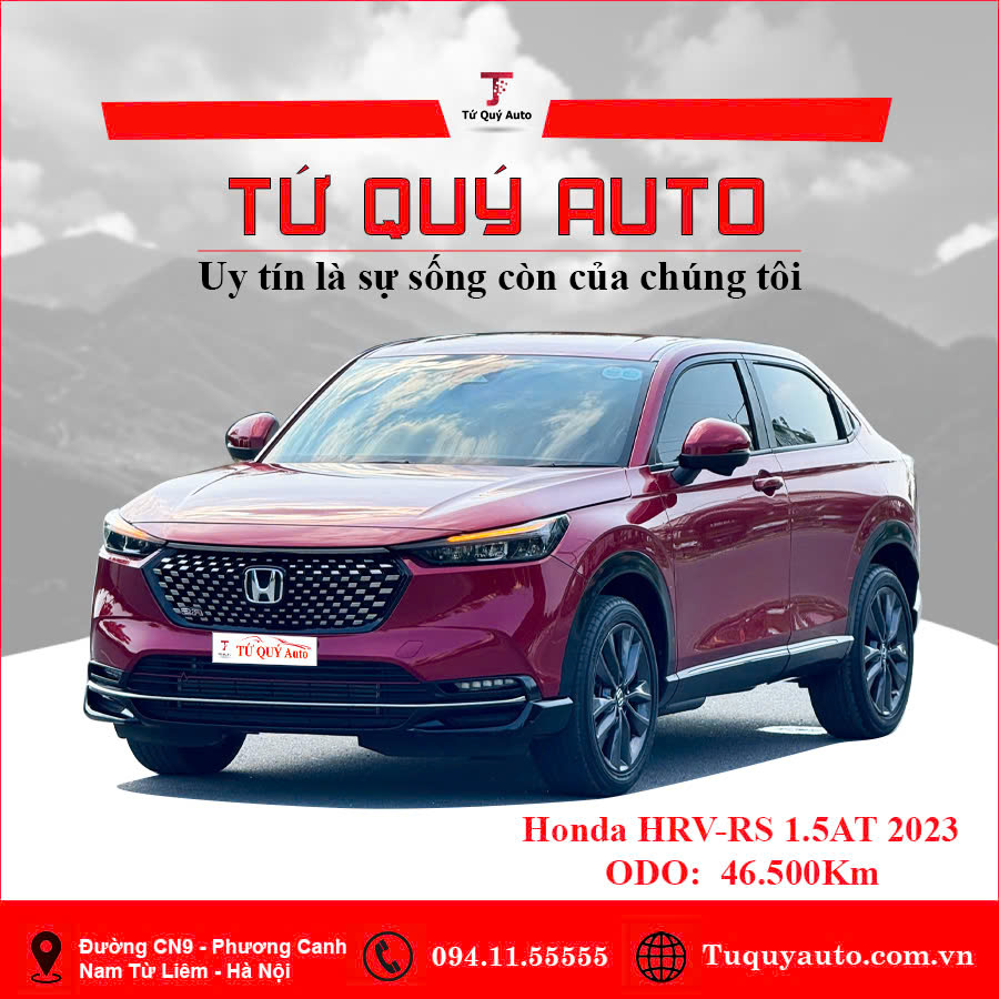 Xe Honda HRV RS 2023 - Đỏ