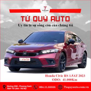 Xe Honda Civic RS 1.5 AT 2023 - Đỏ