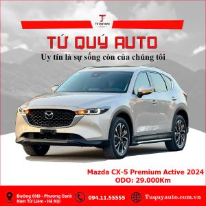 Xe Mazda CX5 Premium 2.0 AT 2024 - Vàng Sâm Panh