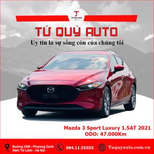 Xe Mazda 3 1.5L Sport Luxury 2021 - Đỏ