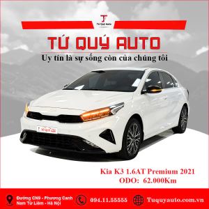 Xe Kia K3 Premium 1.6 AT 2021 - Trắng