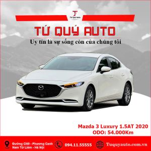Xe Mazda 3 1.5L Luxury 2020 - Trắng