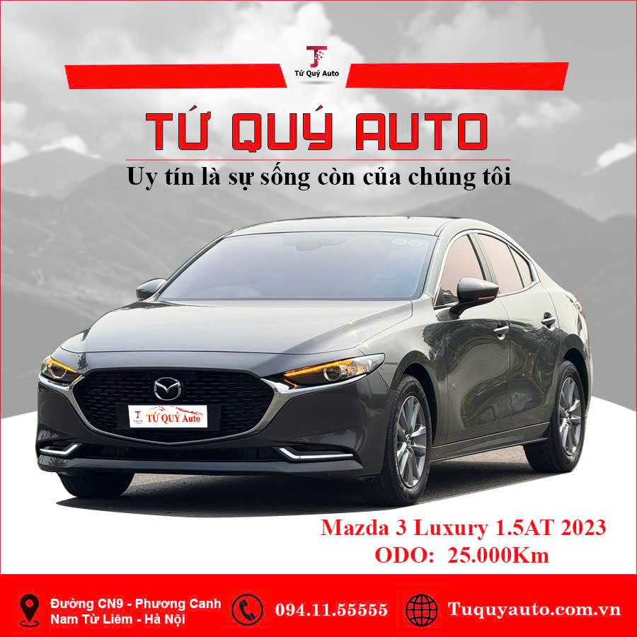 Xe Mazda 3 1.5L Luxury 2023 - Xám