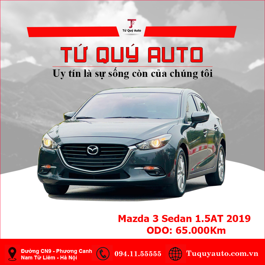 Xe Mazda 3 Sedan 1.5AT 2019 - Xám