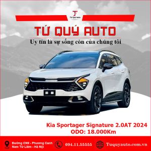 Xe Kia Sportage Signature 2.0G 2024 - Trắng