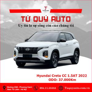 Xe Hyundai Creta Cao cấp 1.5 AT 2022 - Trắng