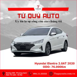Xe Hyundai Elantra 2.0 AT 2020 - Trắng