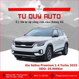 Xe Kia Seltos Premium 1.4 AT 2023 - Trắng