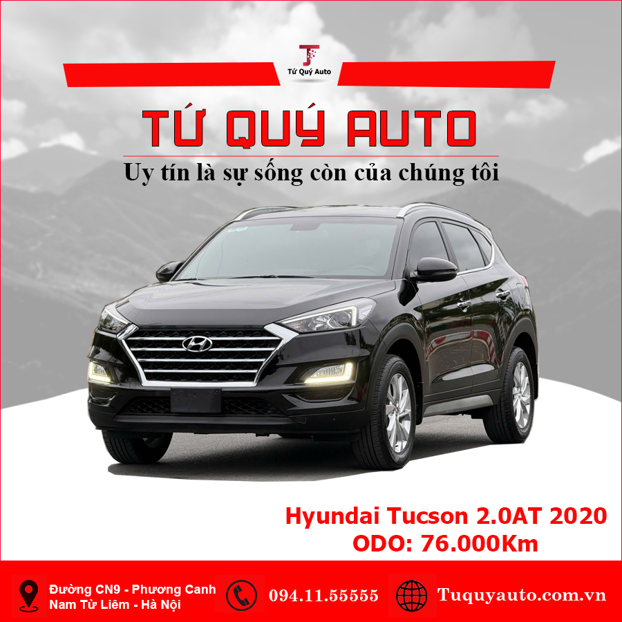 Xe Hyundai Tucson 2.0 AT 2020 - Đen