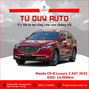 Xe Mazda CX8 Luxury 2022 - Đỏ