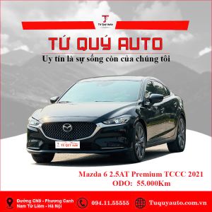 Xe Mazda 6 Signature Premium 2.5 AT 2021 - Đen