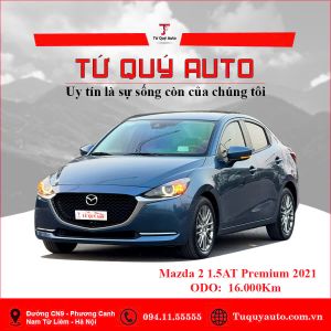 Xe Mazda 2 Premium 2021 - Xanh