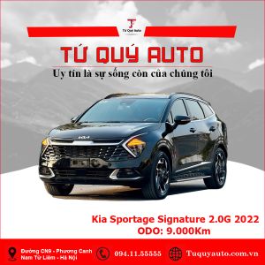 Xe Kia Sportage Signature 2.0G 2022 - Đen