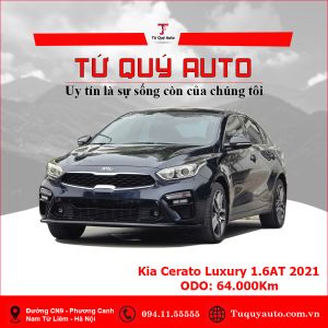 Xe Kia Cerato 1.6 AT Luxury 2021 - Xanh Đen