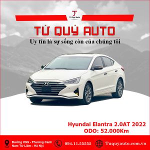 Xe Hyundai Elantra 2.0 AT 2022 - Trắng