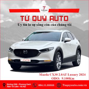 Xe Mazda CX 30 Luxury 2.0 AT 2024 - Trắng