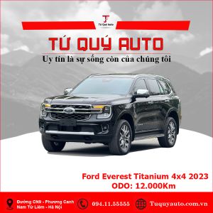 Xe Ford Everest Titanium Plus 2.0L 4x4 AT 2023 - Đen
