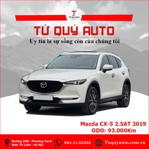 Xe Mazda CX5 2.5 AT 2WD 2019 - Trắng