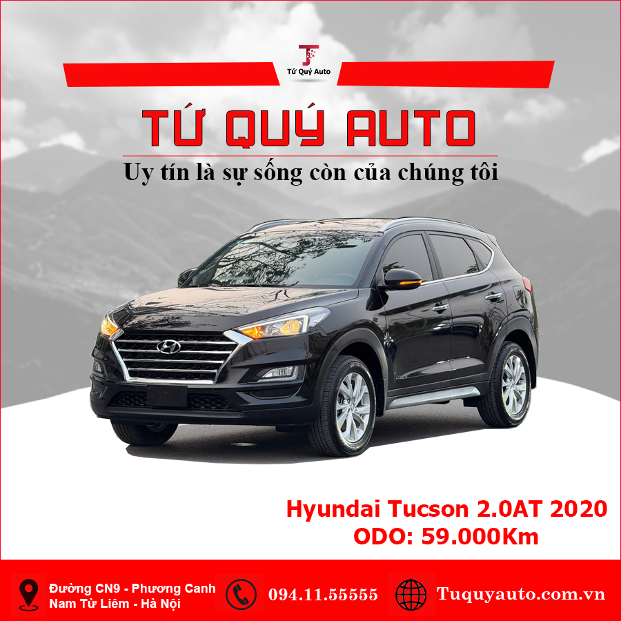 Xe Hyundai Tucson 2.0 AT 2020 - Đen