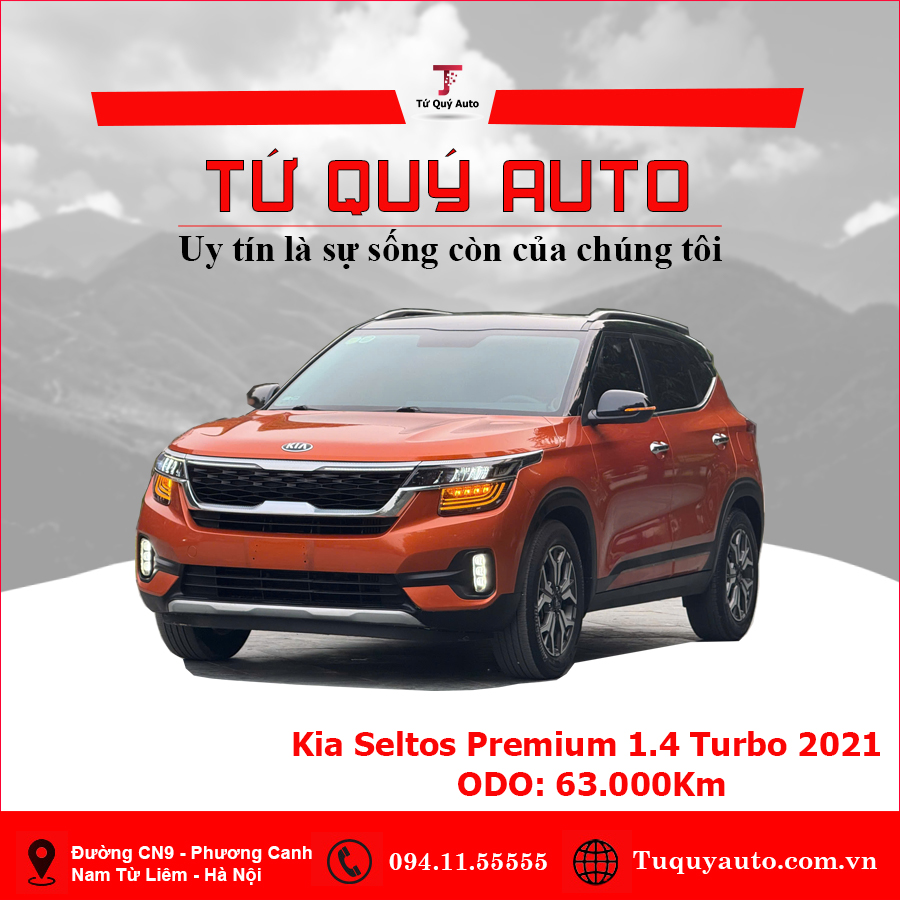 Xe Kia Seltos Premium 1.4 AT 2021 - Cam