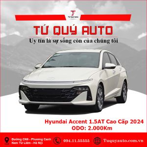 Xe Hyundai Accent Cao cấp 1.5 AT 2024 - Trắng