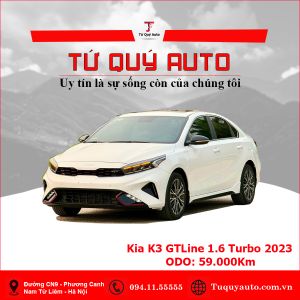 Xe Kia K3 GT 1.6 AT Turbo 2023 - Trắng