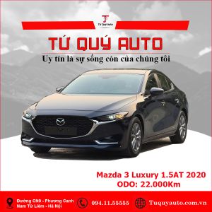 Xe Mazda 3 1.5L Luxury 2020 - Xanh Đen