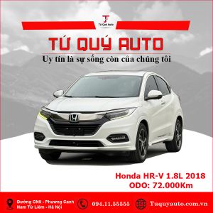 Xe Honda HRV 1.8L 2018 - Trắng