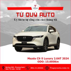 Xe Mazda CX5 Luxury 2.0 AT 2024 - Trắng