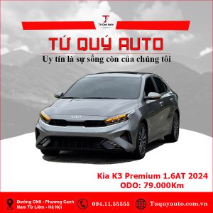Xe Kia K3 Premium 1.6 AT 2024 - Xám