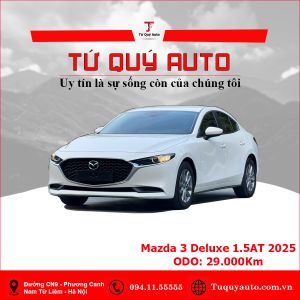 Xe Mazda 3 1.5L Deluxe 2025 - Trắng