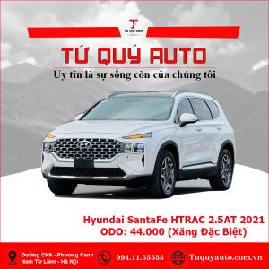 Xe Hyundai SantaFe Đặc Biệt 2.5L HTRAC 2021 - Trắng