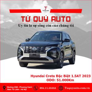 Xe Hyundai Creta Đặc biệt 1.5 AT 2023 - Đen