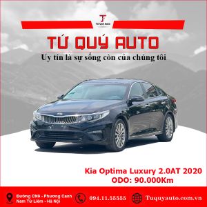 Xe Kia Optima Luxury 2.0AT 2020 - Đen