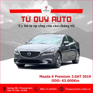 Xe Mazda 6 Premium 2.0 AT 2019 - Xám
