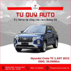 Xe Hyundai Creta Tiêu chuẩn 1.5 AT 2022 - Xanh