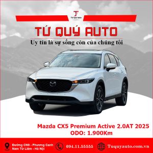 Xe Mazda CX5 Premium Active 2.0 AT 2025 - Trắng