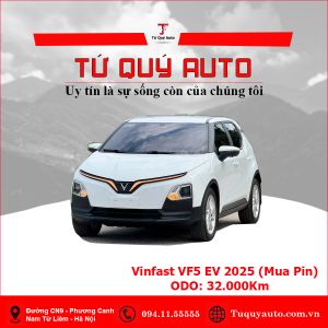 Xe VinFast VF5 Plus 2025 - Trắng