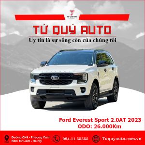Xe Ford Everest Sport 2.0L 4x2 AT 2023 - Trắng