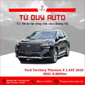 Xe Ford Territory Titanium X 1.5 AT 2025 - Đen