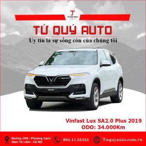 Xe VinFast Lux A 2.0 Plus 2.0 AT 2019 - Trắng