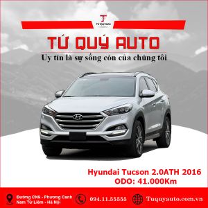 Xe Hyundai Tucson 2.0 ATH 2016 - Bạc